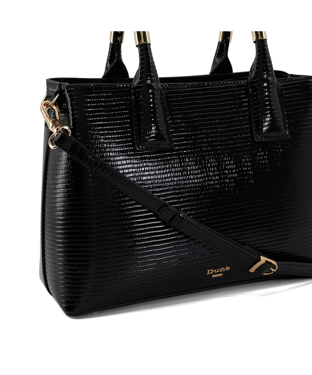 Peta & jain best sale macey bag black croc