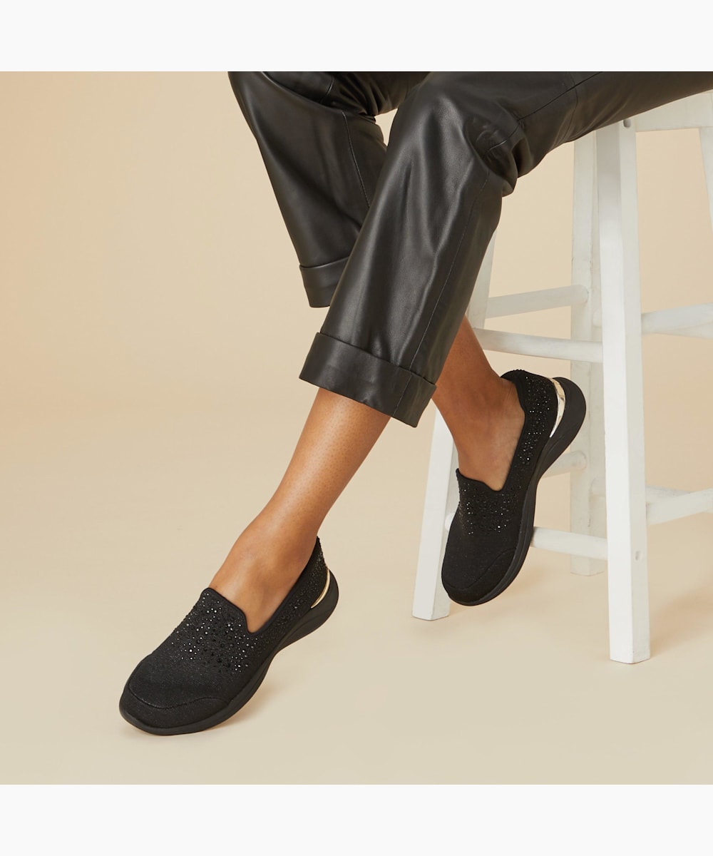 Easy Slipper Cut - Black – Dune London Australia