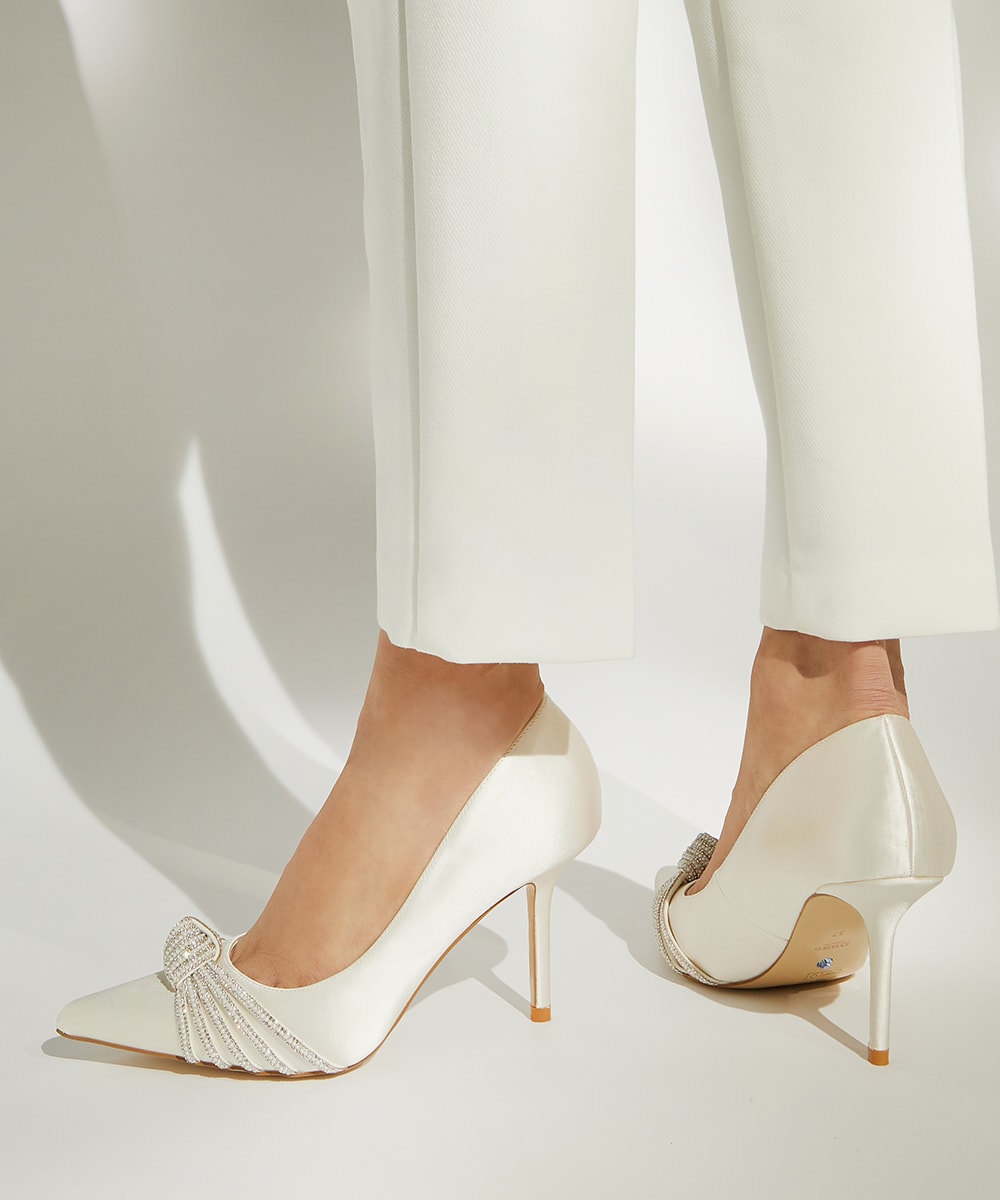 Ivory clearance pump heels