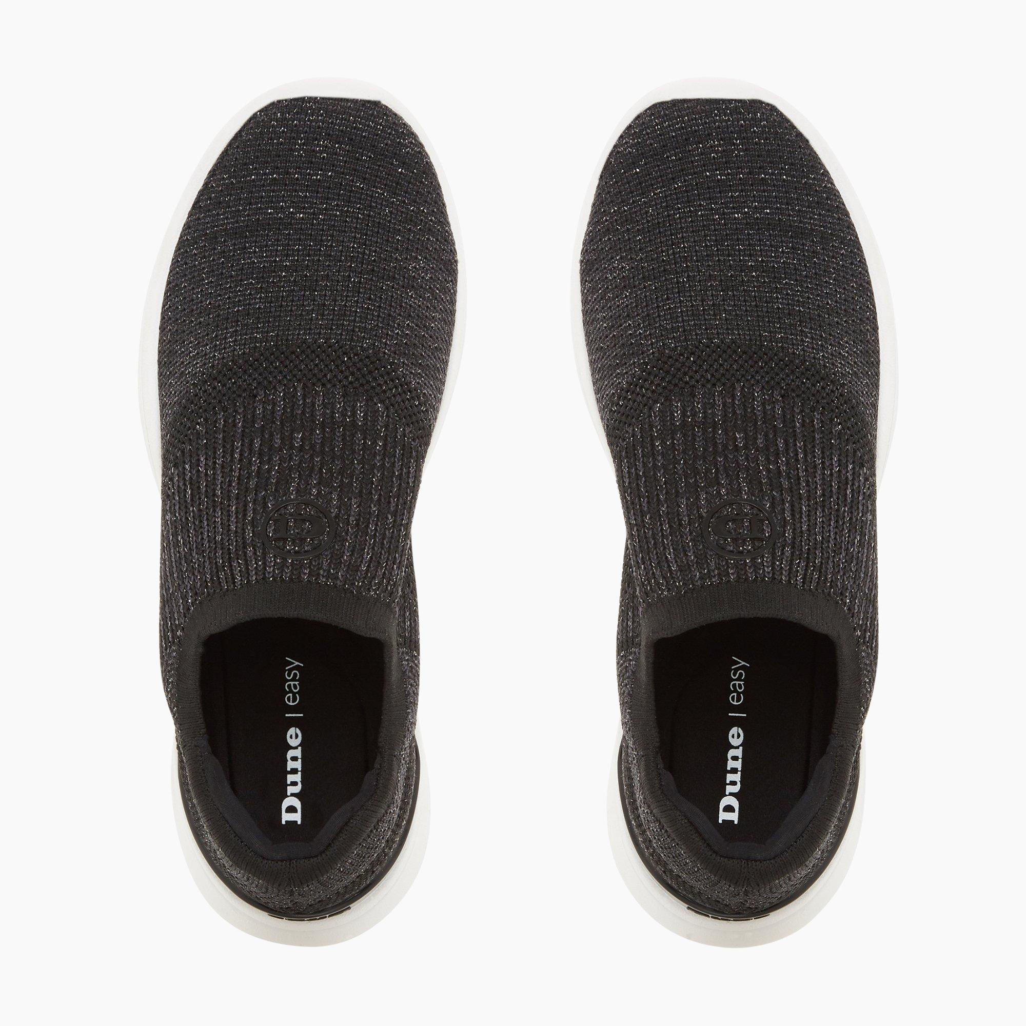 Easy Slip On - Black Fabric – Dune London Australia